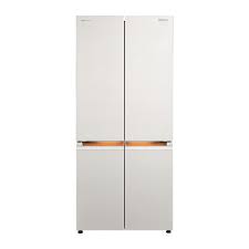 white fridge