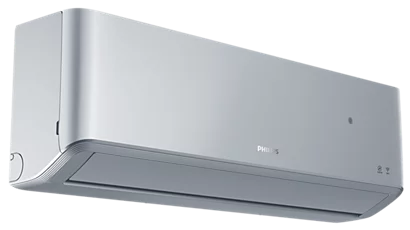 silver air conditioner