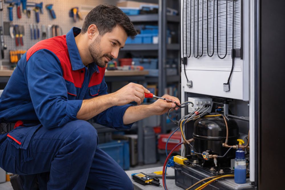 Refrigerator gas leakage repair